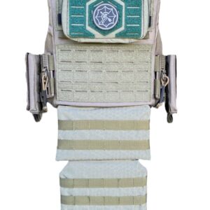 Modular Stomach and Groin Soft Armor w/ SHOCKEZE Trauma Pads IIIA